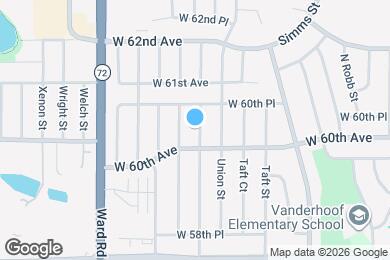 Map image of the property - 6025 Urban St