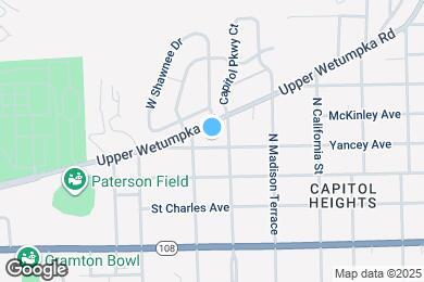 Map image of the property - 1619 Yancey Ave