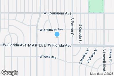 Map image of the property - 1451 S Quitman St