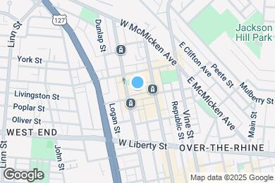 Map image of the property - 122 W Elder St