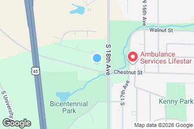 Map image of the property - 1824 Chestnut St