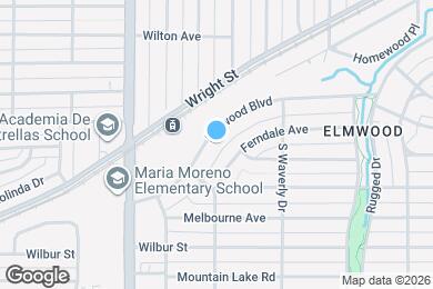 Map image of the property - 2102 Elmwood Blvd
