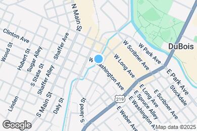 Map image of the property - 201 W Washington Ave