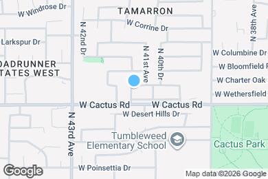 Map image of the property - 4121 W Wethersfield Rd