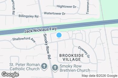 Map image of the property - 1762 Queensbridge Dr