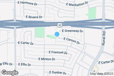 Map image of the property - 4428 S La Corta Dr