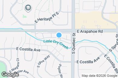 Map image of the property - 7168 E Bentley Cir