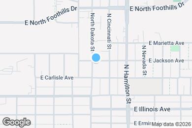 Map image of the property - 2428 N Dakota St
