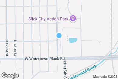 Map image of the property - 1300 N 116th St