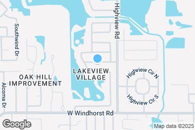 Map image of the property - 813 Regal Palm Ct