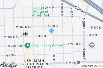 Map image of the property - 187 E 300 N