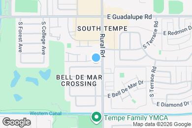 Map image of the property - 804 E Carmen St