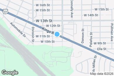 Map image of the property - 2230 W 11th St