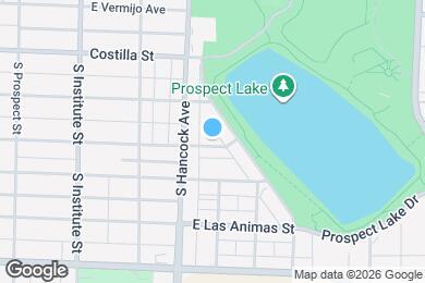 Map image of the property - 1126 E Moreno Ave