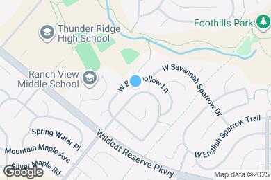 Map image of the property - 10259 S Spotted Owl Ave