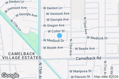 Map image of the property - 5212 N 73rd Ln