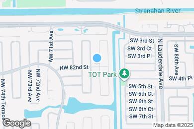 Map image of the property - 8201 NW 67th Ave