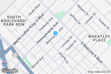 Map image of the property - 2622 Birmingham Ave