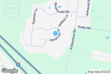 Map image of the property - 3508 Clover Hill Dr