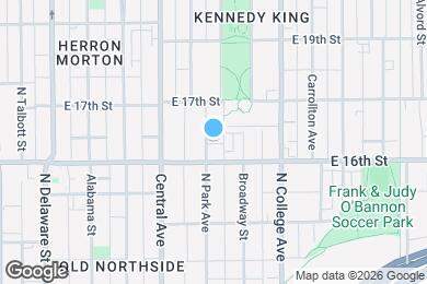 Map image of the property - 16 Park Apartments