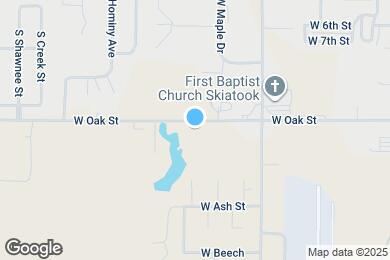 Map image of the property - Oak Timbers Skiatook