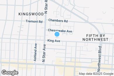 Map image of the property - King Ave Flats