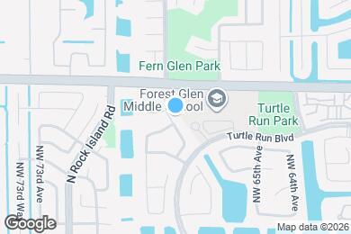 Map image of the property - 4433 NW 67th Ave