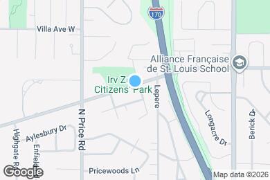 Map image of the property - 9030 Old Bonhomme Rd