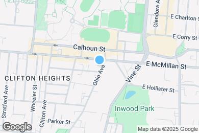 Map image of the property - 2435 Ohio Ave