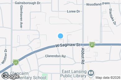 Map image of the property - 288 W Saginaw St