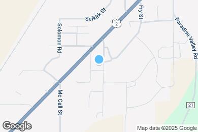 Map image of the property - 6787 Badger St