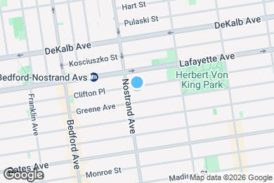 Map image of the property - Absolutely Private ROOM in Bed-Stuy