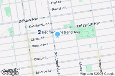 Map image of the property - Prime Private ROOM in Bed-Stuy