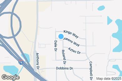 Map image of the property - 2605 Roland Dr