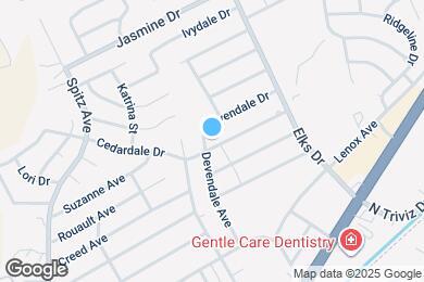 Map image of the property - 1001 Cedardale Dr