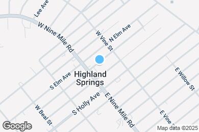 Map image of the property - 5 N Fern Ave