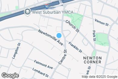 Map image of the property - 23 Newtonville Ave