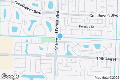 Map image of the property - 6104 Channel Dr