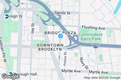 Map image of the property - 260 Gold St