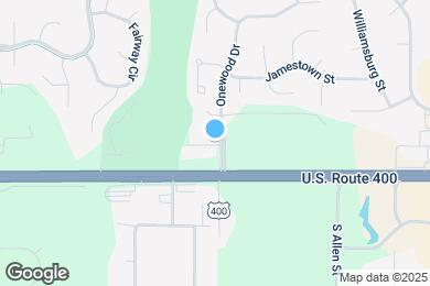Map image of the property - 902 W Onewood Pl