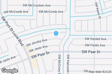 Map image of the property - 625 SW Jacoby Ave