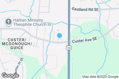 Map image of the property - 1398 Heights Park Dr SE