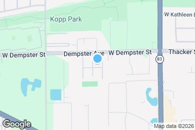 Map image of the property - 509 Dempster St