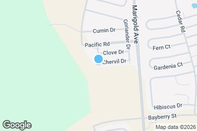 Map image of the property - 1211 Chervil Dr