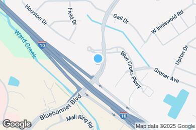 Map image of the property - 5600 Bluebonnet Blvd