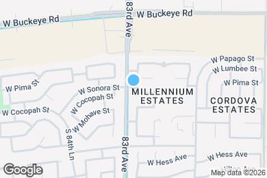 Map image of the property - 1616 S 82nd Dr