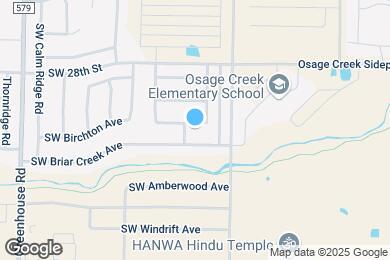 Map image of the property - 3007 SW Waterleaf Ave