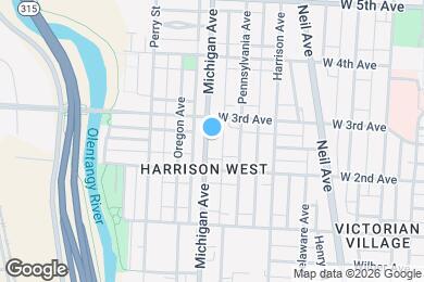 Map image of the property - 1090 Michigan Ave