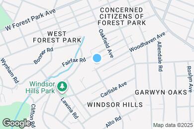 Map image of the property - 4130 Woodhaven Ave