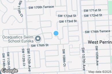 Map image of the property - 17420 SW 109th Ave